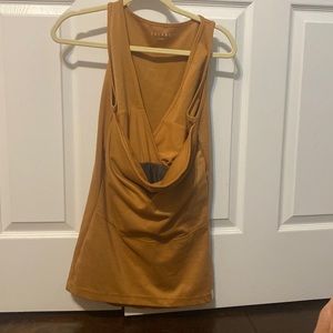 Lalabu Soothe Shirt in Camel-Large Tank-Baby/Newborn/Maternity/Postpartum